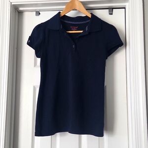 Cat&Jack Navy Blue Uniform Polo size 14 NWOT